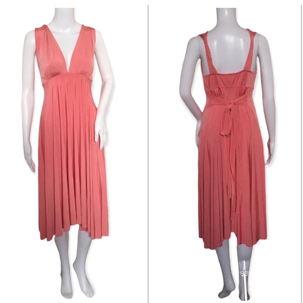 Georgiou Studio Coral High Low Dress Size M